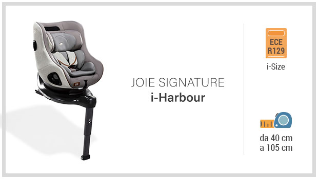 Joie Signature i-Harbour - Miglior seggiolino i-Size 40-105 - Guida all'acquisto