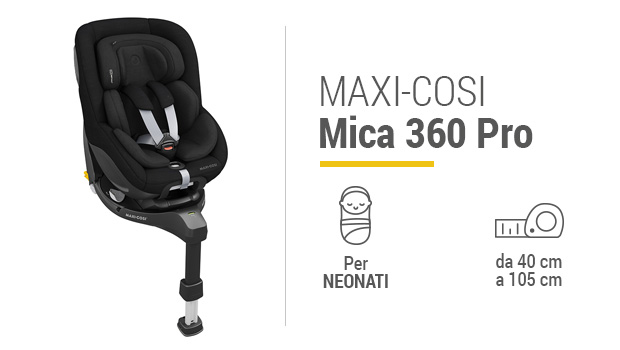 Maxi-Cosi Mica 360 Pro - I migliori seggiolini da 0 a 4 anni - Guida acquisto