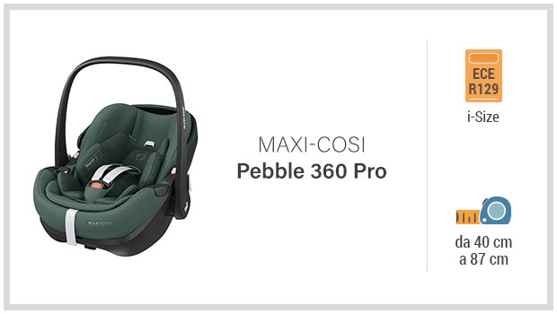 Maxi-Cosi Pebble 360 Pro - Miglior ovetto i-Size - Guida all'acquisto