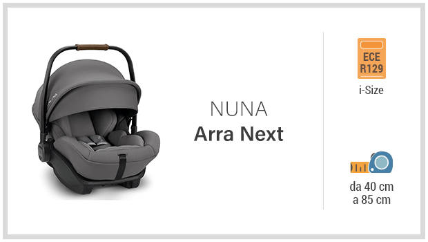 Nuna Arra Next - Miglior ovetto i-Size - Guida all'acquisto