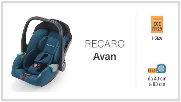 RECARO Avan - Miglior ovetto i-Size nei Crash Test ADAC
