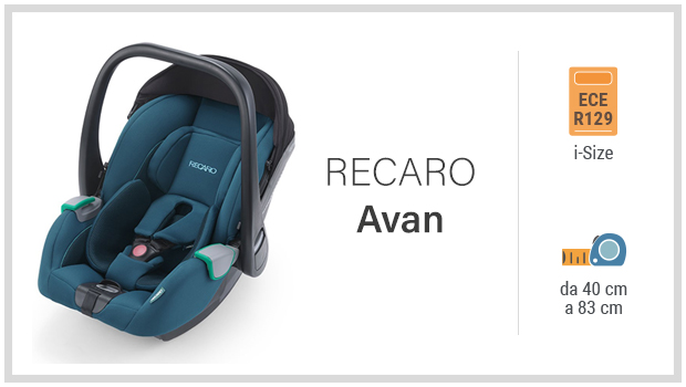 Recaro Avan - Miglior ovetto i-Size - Guida all’acquisto
