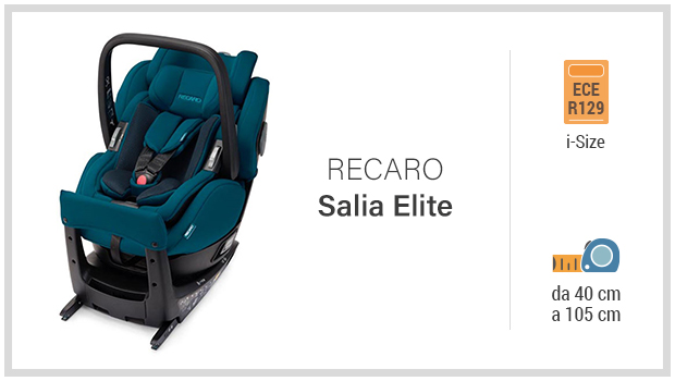 RECARO Salia Elite - Miglior seggiolino i-Size 40-105 - Guida all'acquisto