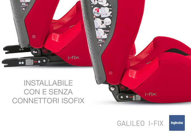 Inglesina Galileo seggiolino auto gruppo 2-3 - connettori isofix - cercaseggiolini 2017