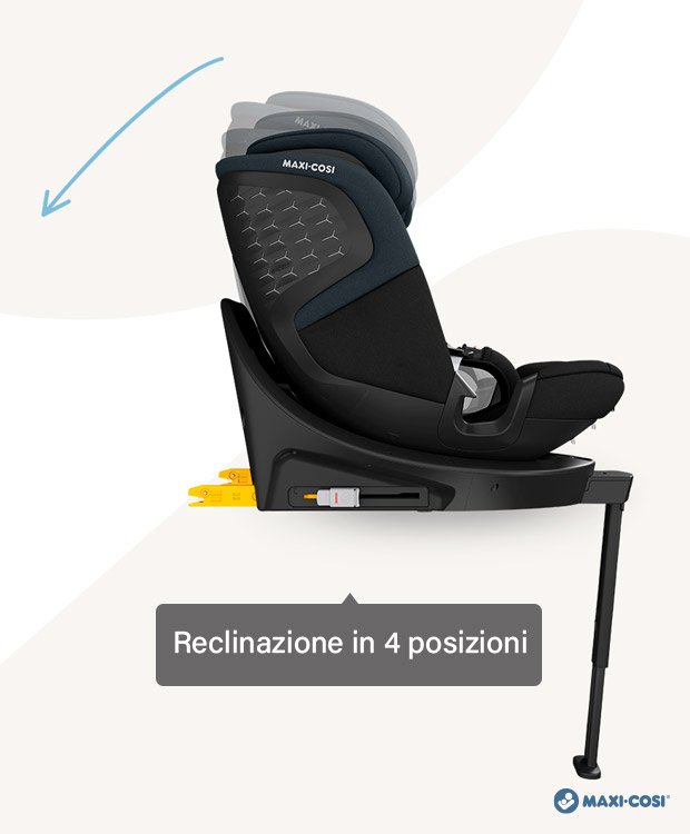 Maxi-Cosi Emerald 360 S - Le 4 posizioni di reclinazione