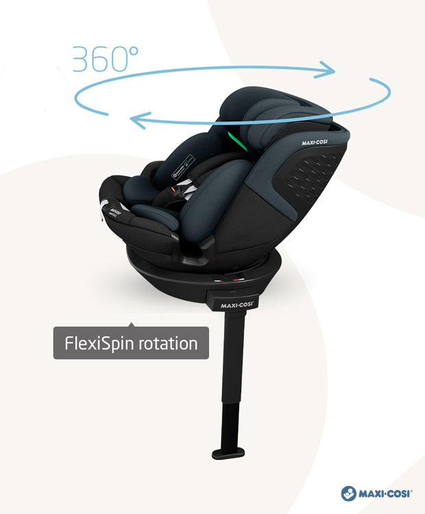 Maxi-Cosi Emerald 360 S - Il sistema di rotazione Flexi-Spin 360