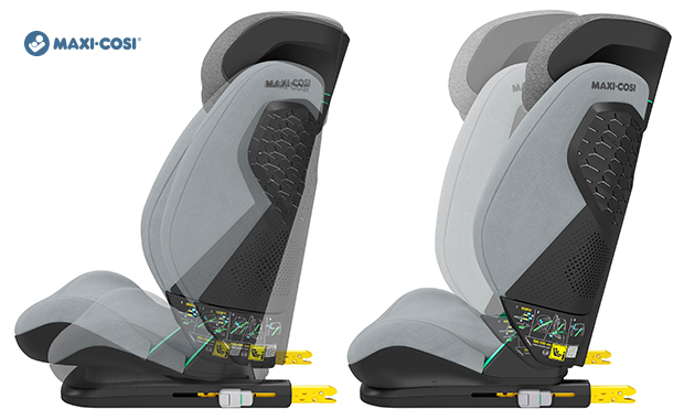 Maxi-Cosi RodiFix Pro i-Size - Dettaglio reclinazione schienale - Cercaseggiolini