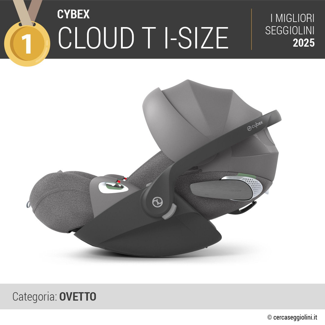 Miglior seggiolino auto 2025 - categoria ovetto - Cybex Cloud T i-Size