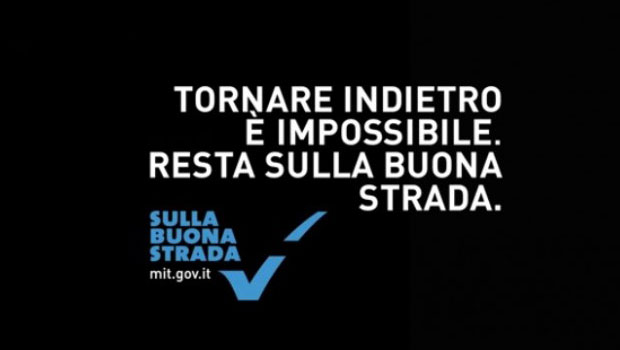 resta sulla buona strada - spot sensibilizzazione del ministero dei trasporti e delle infrastrutture
