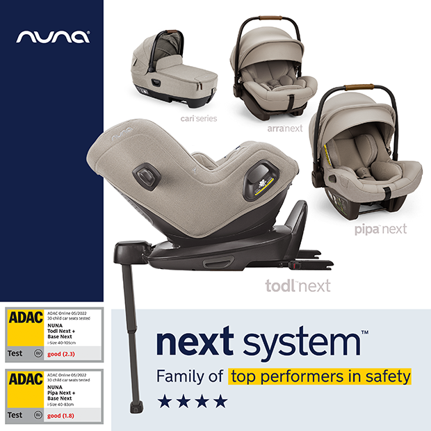 Nuna Next System - voti crash test 2022