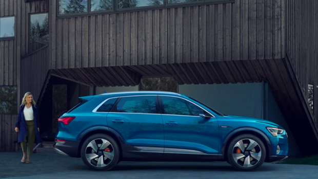 Una delle auto elettriche testate dal Tcs: Audi e-tron (foto dal sito ufficiale Audi)