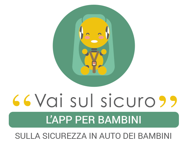 Vai sul sicuro app per bambini sulla sicurezza in auto